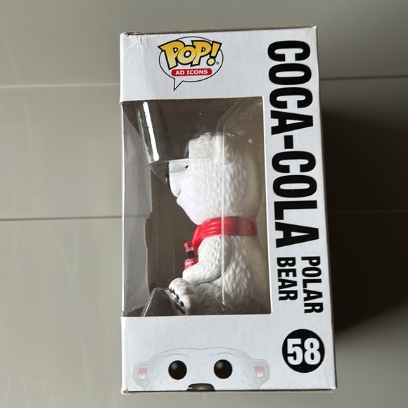 Funko Pop! Ad Icon Coco Cola: #58 Coca - Cola Polar Bear - Picture 2 of 4